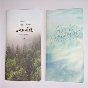 Notebook and Daily Travel Journal